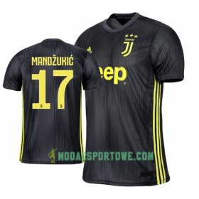 Koszulka Juventus Mario Mandzukic 17 Trzeci Stroje Piłkarskie 2018-2019 Krótki Rękaw